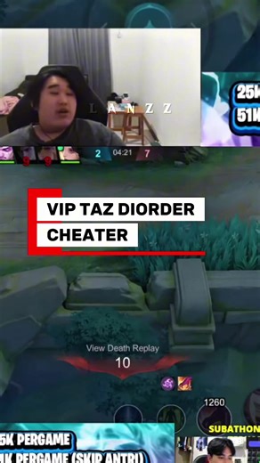 Citer citer hamaa #taz #cheater #mobilelegends #MLBBGoldenMonth #MLBBGoldenTurtle