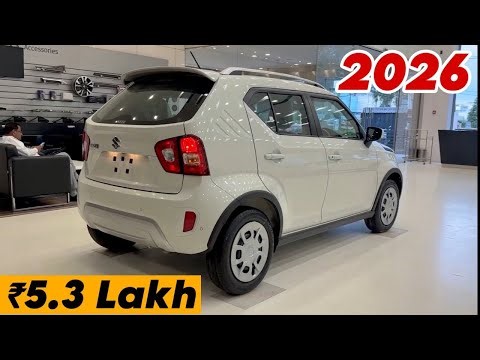 2026 NEW IGNIS DELTA Updated Model || Maruti Suzuki IGNIS 2026 Delta White Colour Review