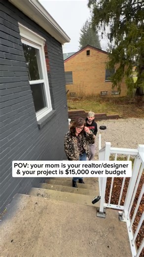 Walkthrough with my mom—listing agent, designer, and my toughest critic. This flip is $15k over budget and somehow the answer is always one more upgrade. 🏡✨ | Austin Paulenske