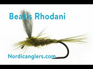 Dry fly fly tying lesson, Step by step: Parachute mayfly with a twist