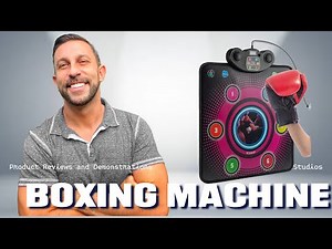 FORTAKASY Music Boxing Machine,Wall Mounted Rechargeable Electronic Boxing Target