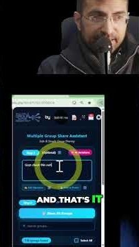 How to Share a Post on Multiple Facebook Groups #shorts