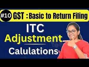 #10 ITC Calculation Kaise Kare? | Input Tax Credit in GST with Example| Free GST Course 2025