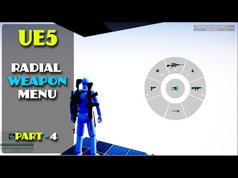 UE5 - How to create a Radial Weapon Menu - Tutorial Part 4