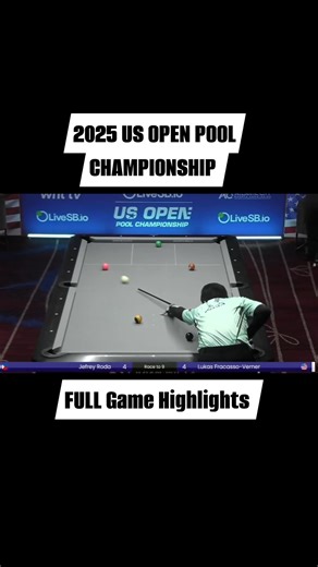 2025 US OPEN POOL CHAMPIONSHIP FULL Game Highlights 😲 Jeffrey Roda ang ating kababayan nagpa malas ng galing WoW naman!😲 #viralpost2025シ #viralpost2025 #fbfriendsfollowersviewers #viralvideoシ #BUHAYBILYARISTA #viralvideochallenge #ajmanas #everyoneactive #viralchallenge #billiards | Jam'z Cue Jamil