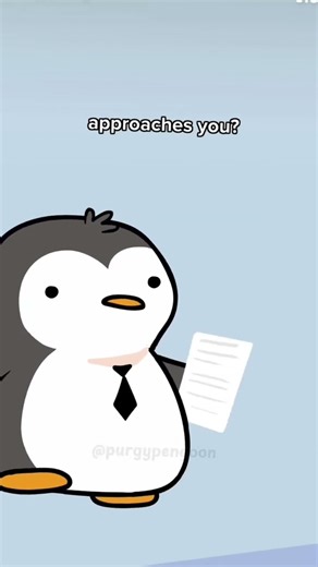 someone approaches you🙃 #new #animation #animatin #funnycartoon #animatedcartoon #cute #funny #cartt