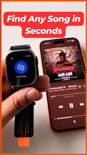Identify Any Song in Seconds on Apple Watch ⌚ | Shazam Music Recognition Trick
