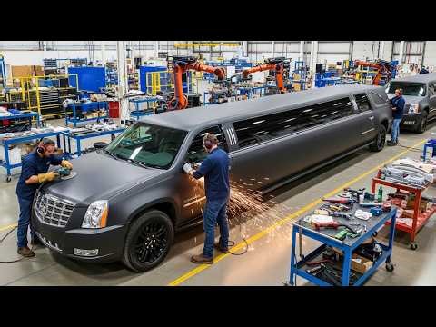 Inside the Secret Build of Presidential Limousines (Full Armored Car Documentary)