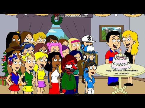 Happy 21st birthday to Anthony Moose, and Anna Moose with my crew! (ft. Carla, Sam, and Savannah)