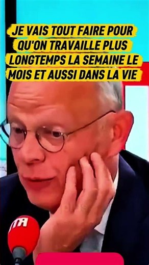 TRAVAILLER PLUS LONGTEMPS DANS LA VIE #politique #ministre #horrible #debat #verite