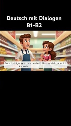 B1-B2 Dialoge im Geschäft #deutschdialoge