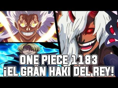 ONE PIECE CAPITULO 1183!! | EL GRAN HAKI DEL REY DE SANJI | LUFFY VS NERONA IMU INICIA | ADIOS LOKI