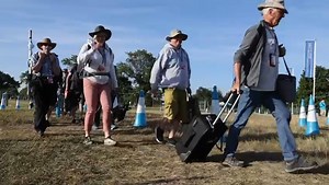 And we're off! FRIAT members are flooding into the showground for what promises to be a spectacular day! | The Royal International Air Tattoo