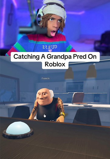 Catching A Grandpa Pred On Roblox