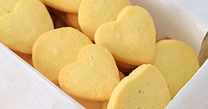 Very Simple 3-Ingredient Butter Cookies Recipe
