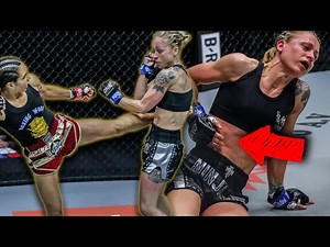 Brutal Body Shot KNOCKOUT 😵😱 Janet Todd vs. Anne Line Hogstad