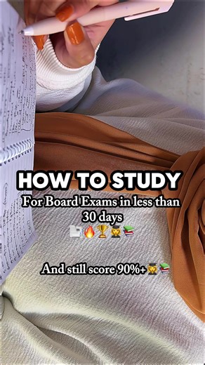 Effective 30-Day Study Plan for Board Exams