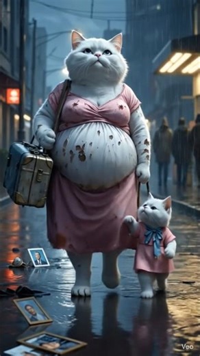 emotional cat story ,ai cat #aicontent #animation #aivideo #cat #viral #viralshorts #youtubeshorts