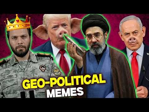 🔥 ULTIMATE Geo-Political Memes That Can Freeze Your Brain 💀 Ep.7 | Iran-Israel War Memes