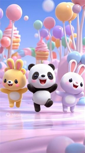 Dori Dori Dum Dum Cute #baby #panda #dance 😂🐼 #Shorts