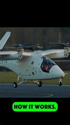 This Electric Aircraft Takes Off Like a Helicopter and Flies Like a Plane — VX4