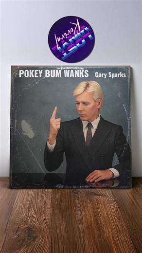 Pokey Bum W*nks by Gary Sparks (1985) #80sbaby #newwave #synthpop #vintagevinyl #foryoupage