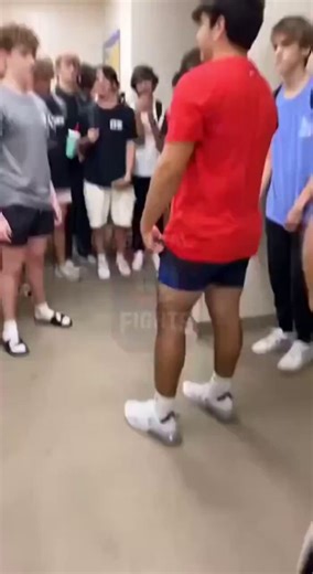 school fight wild asf bully still wins the fight😭
