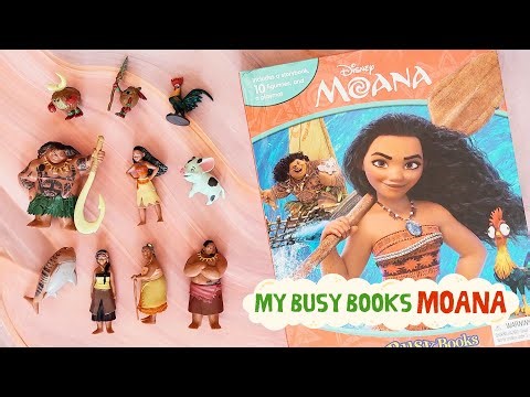 My Busy Books Moana - Disney Princess