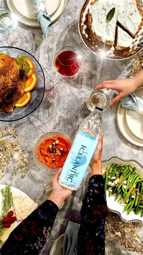 Could you pass the naturally alkaline spring water please? | Icelandic Glacial Water