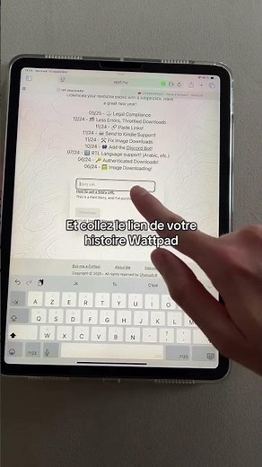Comment envoyer une histoire Wattpad sur sa liseuse#astuce #liseuse #kindle #booktok #kobo