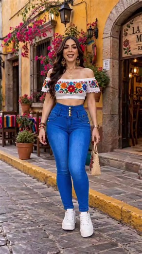 Outfit 15 de Septiembre: jeans cómodo y chic para celebrar