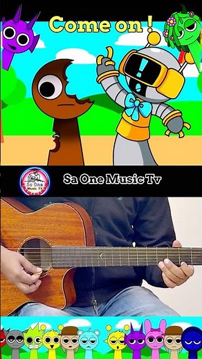 Incredibox Sprunki | Easy - Guitar 🎸 #sprunki #incredibox