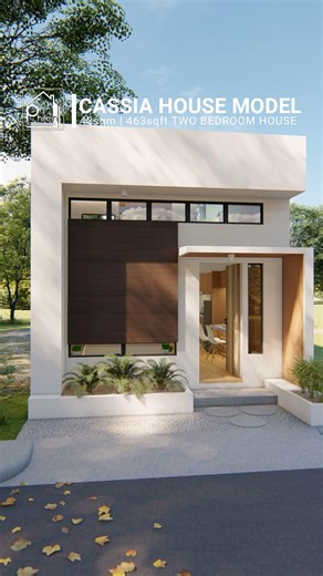 190K views · 3.3K reactions | CASSIA HOUSE MODEL 43sqm TWO BEDROOM SMALL HOUSE FULL HOUSE TOUR ON YOUTUBE #simplehouse #lofthouse #smallloft #budgethomes #house #tinyhouse #simplehouse #bahay #minimalisthouse2025 #philein #smallhouse #smallhousedesign #tropicaldesign #MinimalistHome #tropicalhouse #modernsmallhouse #lofthouse #attic #bahaykubo #4bedroomhouse #3bedrooms #roofdeckviewing #tinyhouse #tinyhome #minihouse #minihome #smallhome #minihome #simplehome | Philein BudgetHomes | Facebook