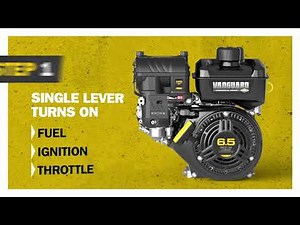 Vanguard 6 5HP Engine New Standard in Ease of Starting