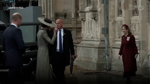 Kate Middleton and Prince William step out for historic ceremony installing first female Archbishop of Canterbury