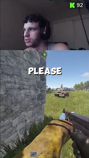 Kid gets trolled for AK #gaming #rustislove #rust #rustislife #funny #rusttrolling