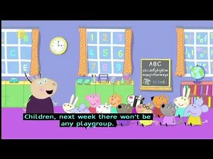 Peppa Pig Madame Gazelle's Leaving Party (Full Episode)