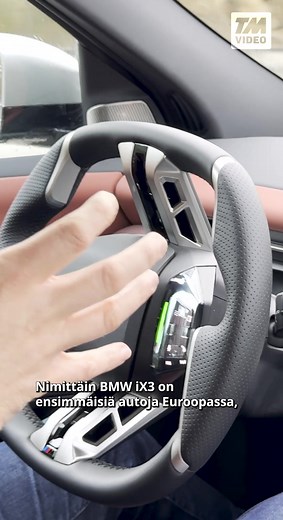 Moottoritiellä ilman käsiä. BMW iX3:n uudelle ajoavustimelle riittää, kun liikennettä seuraa katseella. Lue lisää iX3:n koeajosta TM 22/2025:stä. #BMWiX3 #BMW #suomitiktok #tiktokfinland #fyp #fypsuomi #finlandtiktok #sinullee #autoilu #autot