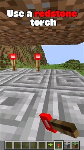 Minecraft Secret Entrance using Dripleaf 😲 #minecraft #shorts