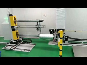 Paper Slitter Rewinder Automation | Unloading + Positioning System