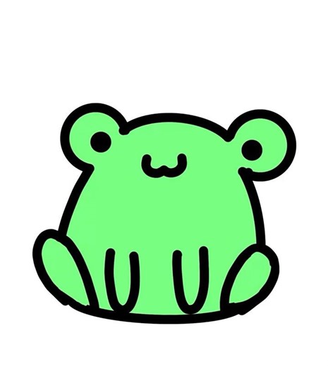 Frog says hai :3 #cute #frog