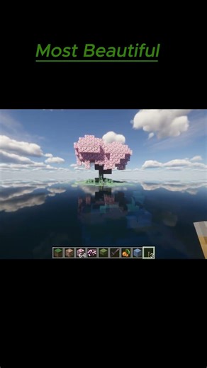 Most Beautiful Water View in Minecraft 🌊✨ #minecraft #shorts