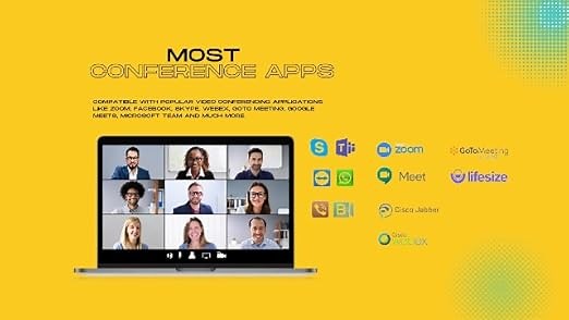 CyberTrack K4 - 4K Ultra HD Webcam\/buit-in Dual Microphone