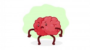 Brain Organ Angry Comic Character 4k Stock Footage Video (100% Royalty-free) 1097532991 | Shutterstock