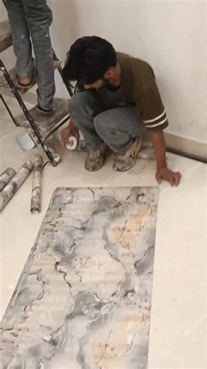 Wallpaper installation /wall design/ highlight wallpaper#wallpaper #wallpaperinstallation#diy#shots