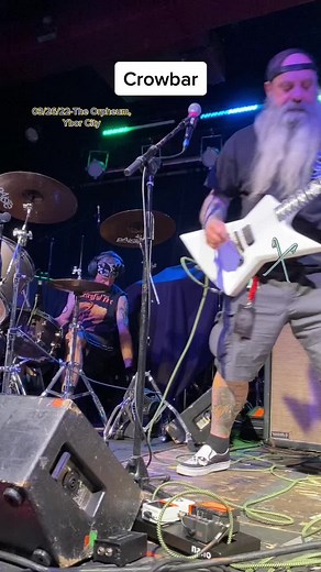 Intense Metal Concert by Crowbar Band at The Orpheum Tampa