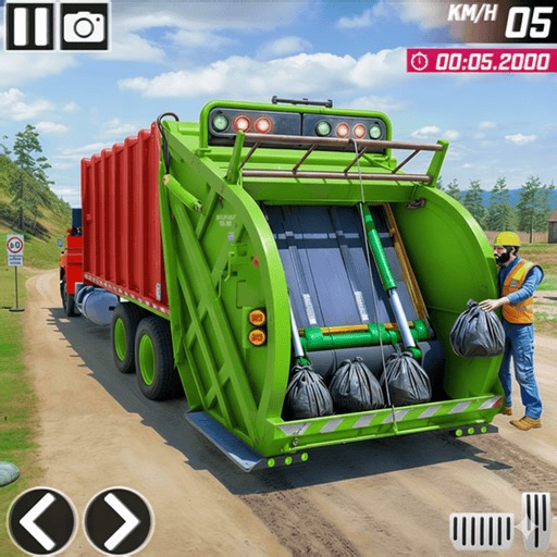 Garbage Truck Simulator: City Trash Cleaner Game