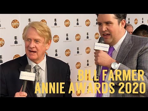 Bill Farmer (Goofy, Amphibia) Interview - 47th Annie Awards (2020)