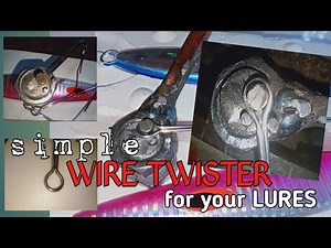 WIRE TWISTER FOR LURE in 2021 || HOW TO DIY