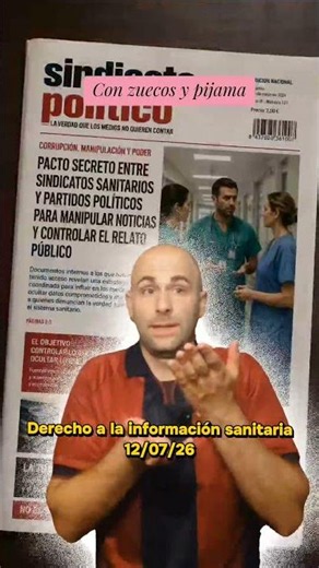 Derecho a la información sanitaria 12/07/26 #conzuecosypijama #huelga #protestas #cesm